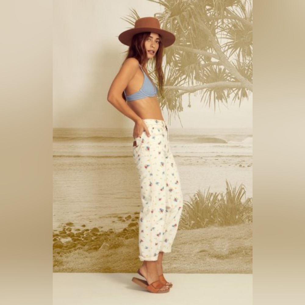 Billabong x Wrangler Floral Jeans